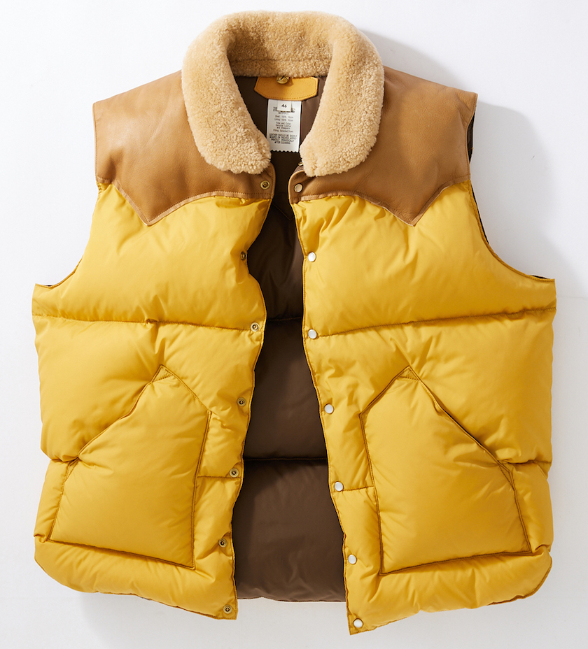 ロッキーマウンテン × ジャーナル スタンダードの別注ダウンベストは