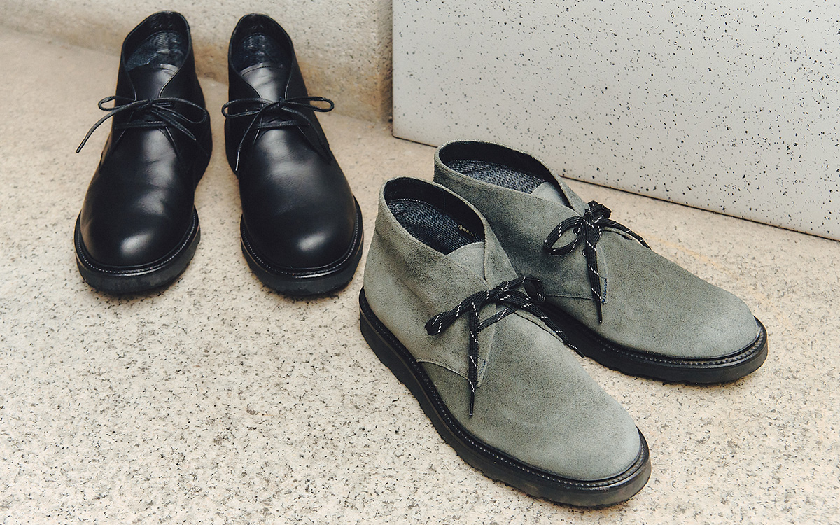 ナナミカがリーガルに別注！ゴアテックスで武装したチャッカブーツが