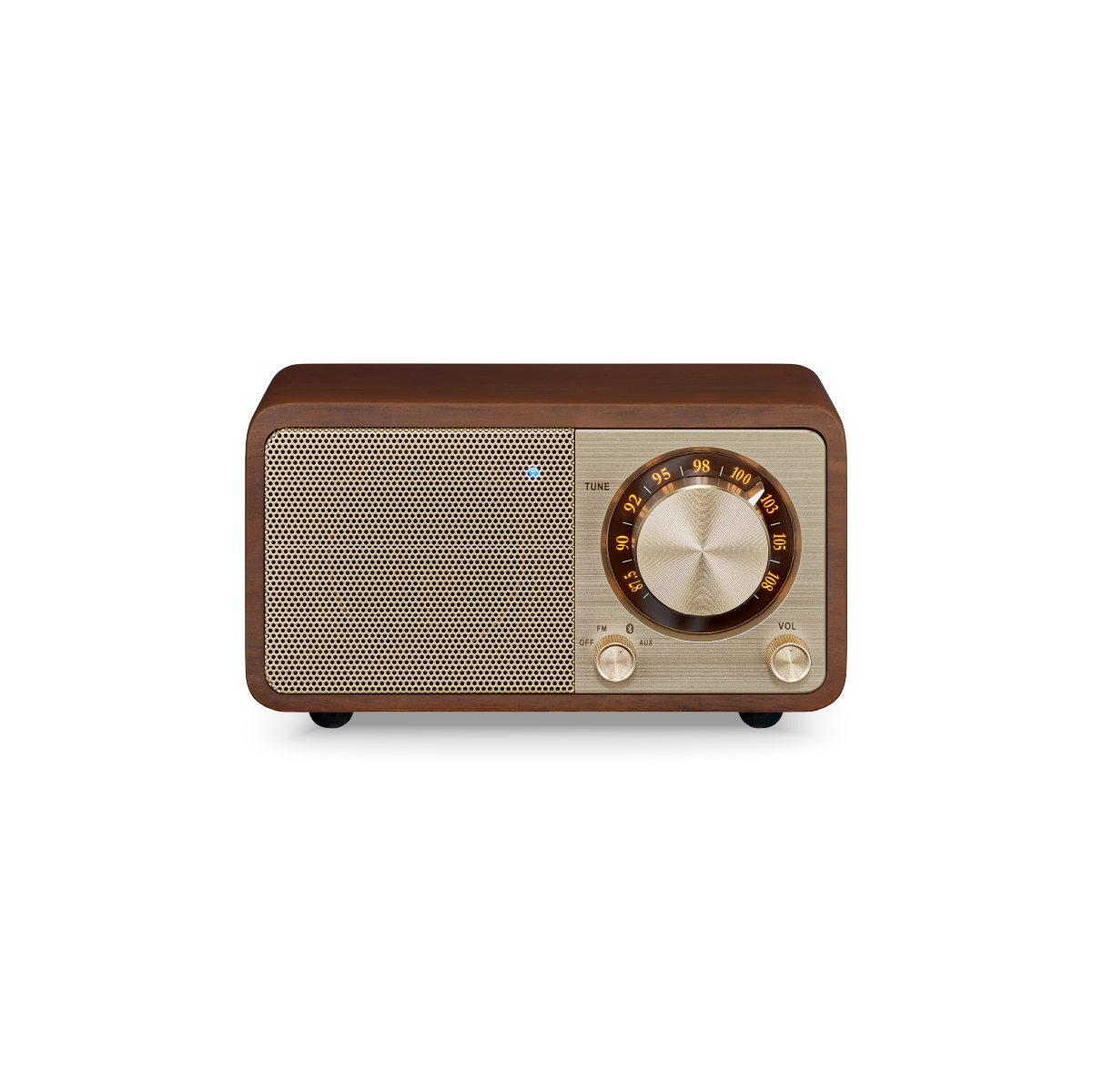 WR-7 PLUS FM / BT / AUX Wooden Cabinet Radio│SANGEAN Electronics