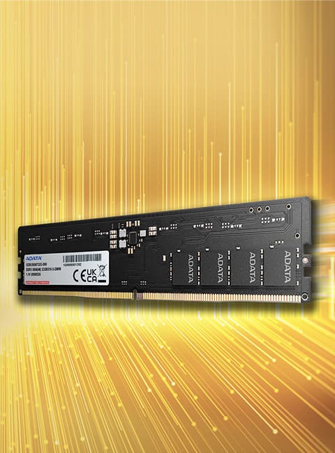 GOLD DDR5-5600 U-DIMM メモリモジュール | ADATA (Japan)