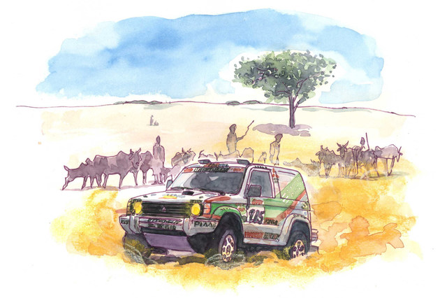 第40回：砂漠の覇者Mitsubishi 「パリダカ」を制したパジェロの苦闘