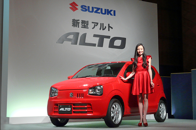 燃費37.0km/リッターの新型スズキ・アルト発売 【ニュース】 - webCG