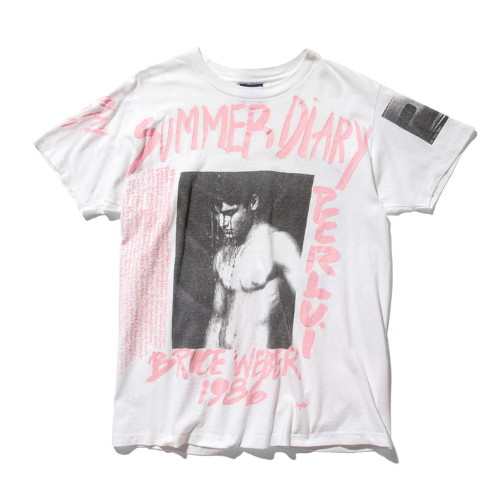 BRUCE WEBER 半袖Tシャツ A LETTER TO TRUE 古着】BRUCE WEBER「A