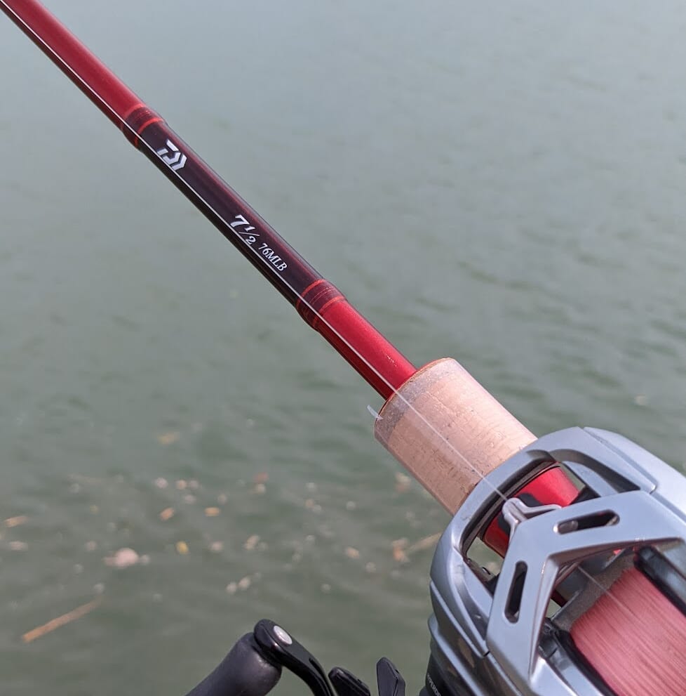 そのカラーのため不運なロッド・・・ダイワの「7 1/2（セブンハーフ