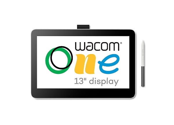 Wacom One 13 touch Pen display - digitizer - USB-C - DTH134W0A