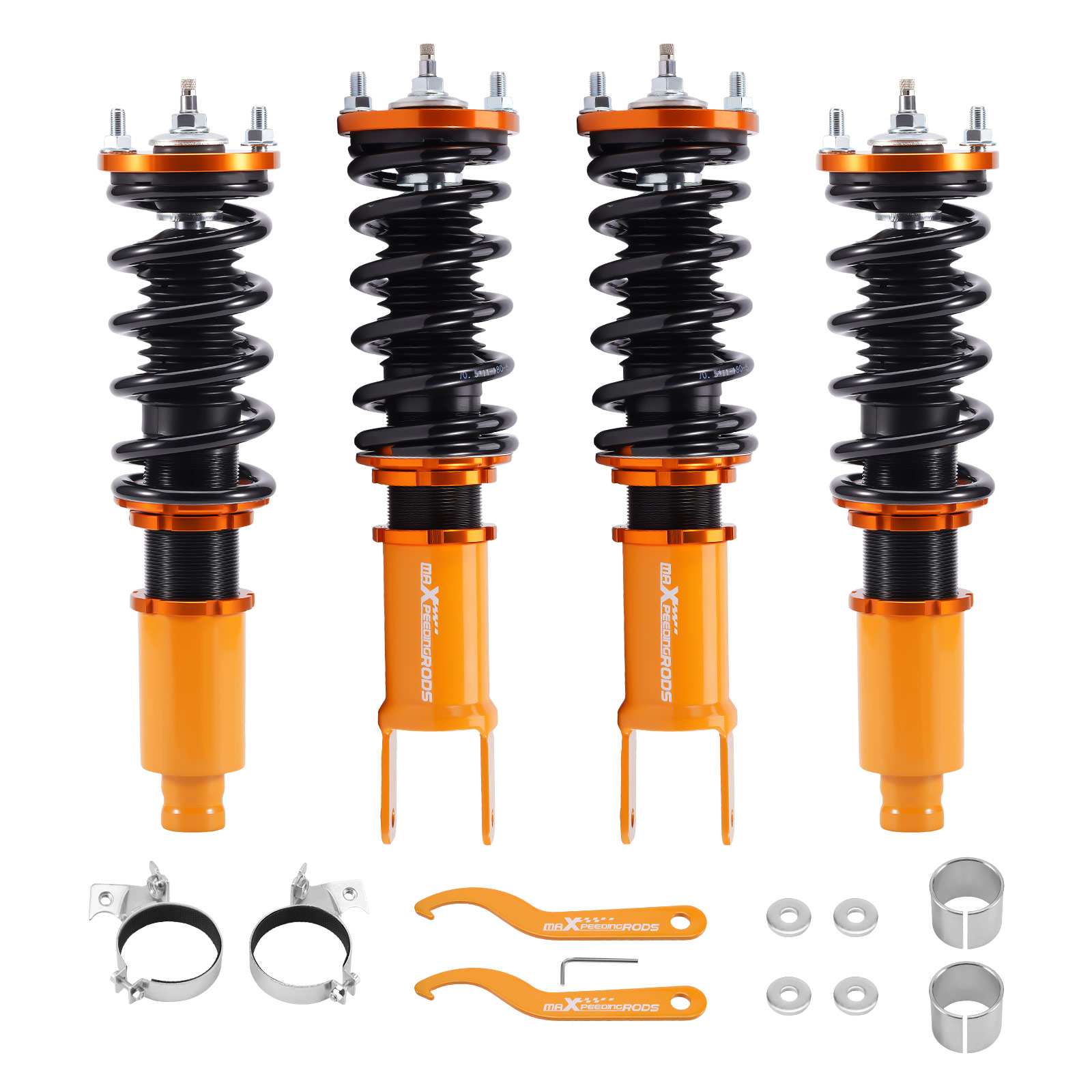 Maxpeedingrods Coilovers Kit Compatible for Honda Civic 1988-1991