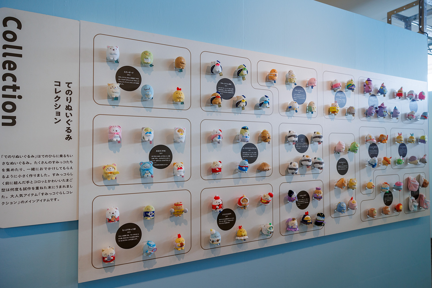 サンエックス90周年 うちのコたちの大展覧会 at Befcoばかうけ展望室