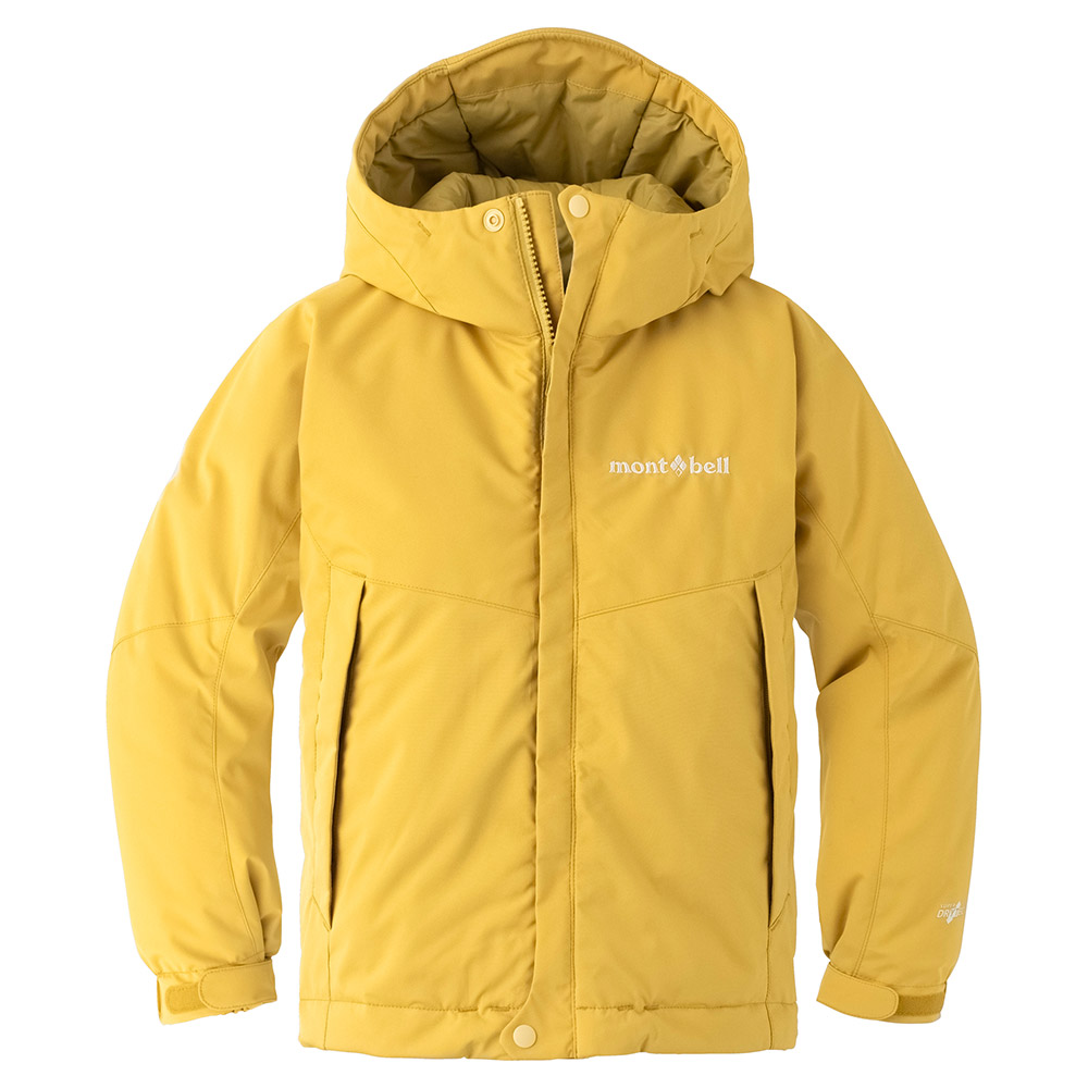 パウダーライト パーカ Kid's 100-130｜モンベル