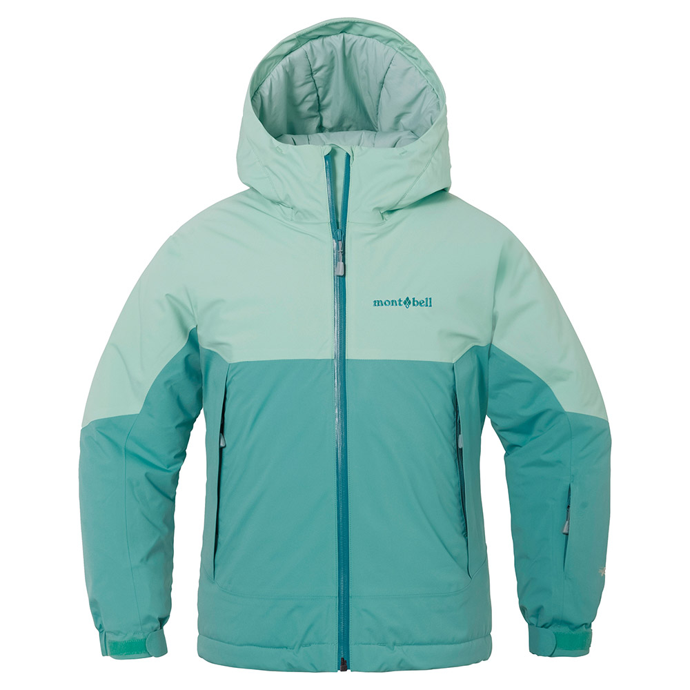 パウダーステップ パーカ Kid's 140-160｜モンベル