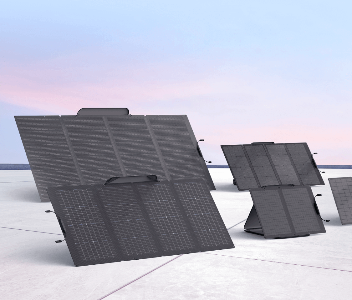 ソーラーパネル | 220W両面受光型ソーラーパネル ┃EcoFlow Japan