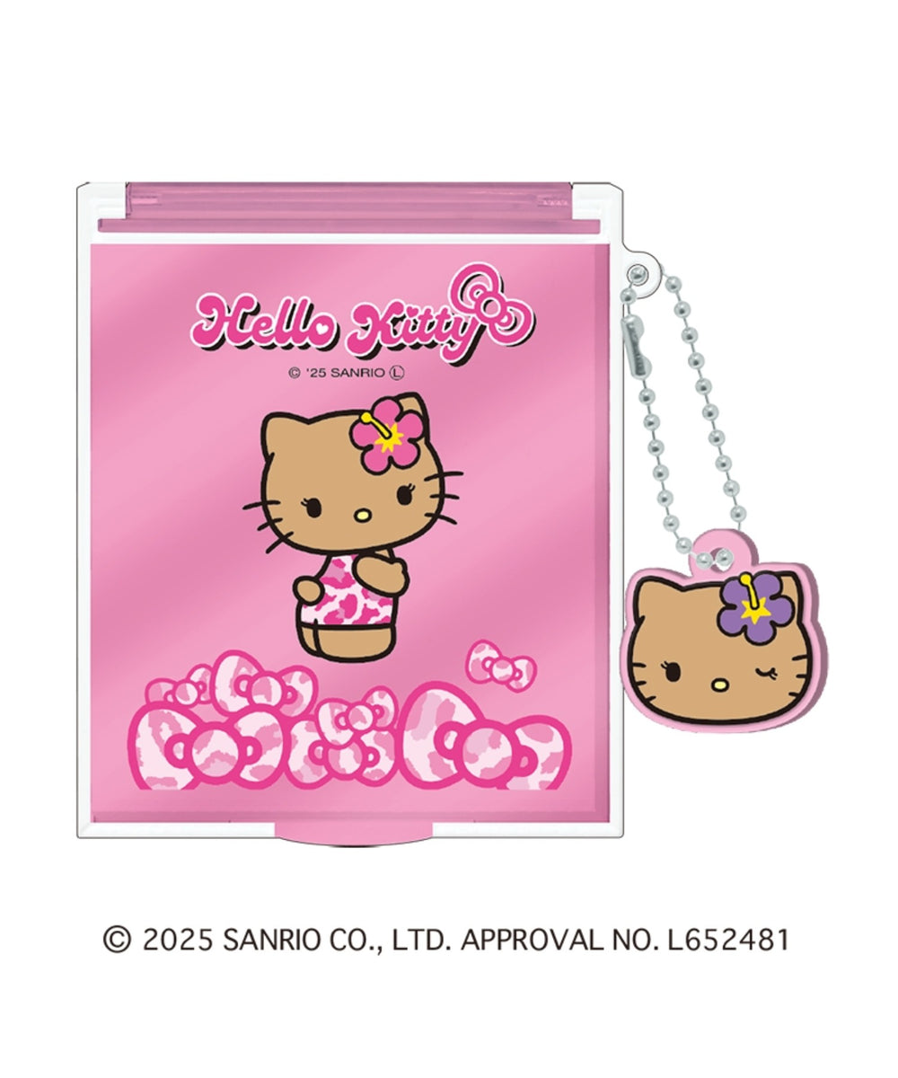 ハローキティ マスコット付きミラー(日焼けデザイン)｜WEGO（ウィゴー