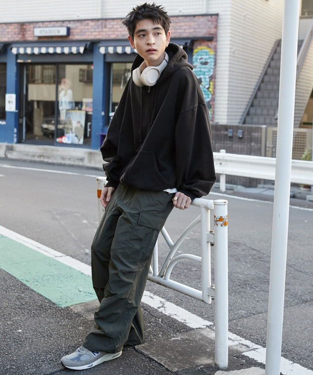 ケミカルウォッシュバルーンZIPパーカー｜WEGO（ウィゴー） – WEGO