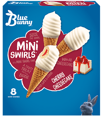 Cherry Cheesecake Mini Swirls® - Blue Bunny