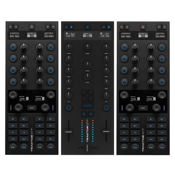 Native Instruments Traktor X1 MK3 (Pair) + Traktor Z1 MK2 Bundle