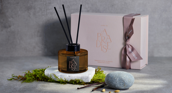 パラダイスホテル&リゾートがホテル固有の香りをそのまま盛り込んだ