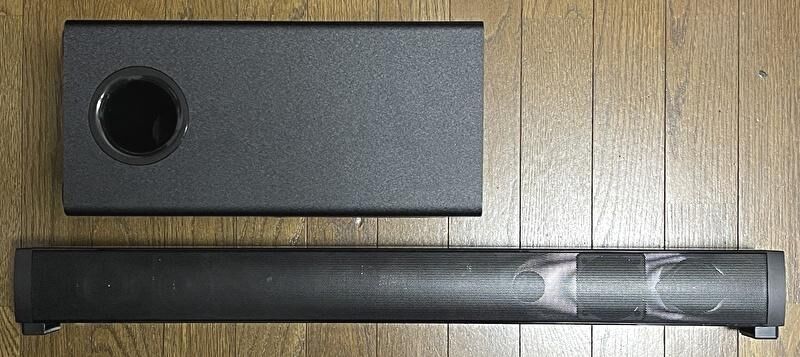 OTIC 2.1ch サウンドバー 実機レビュー、5系統の音声入力はお手軽切替