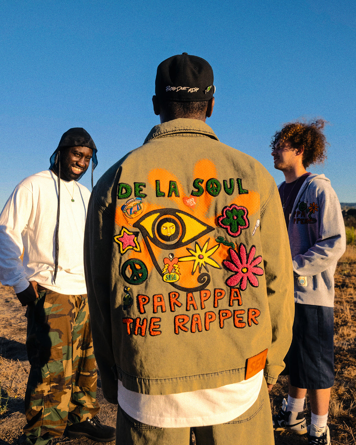 PARAPPA × DE LA SOUL × WIND AND SEA