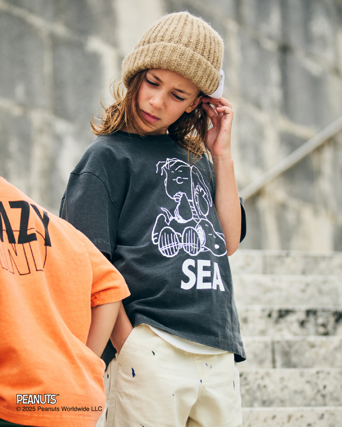 SMOOTHY x WDS PGT Snoopy Child Tee – WIND AND SEA