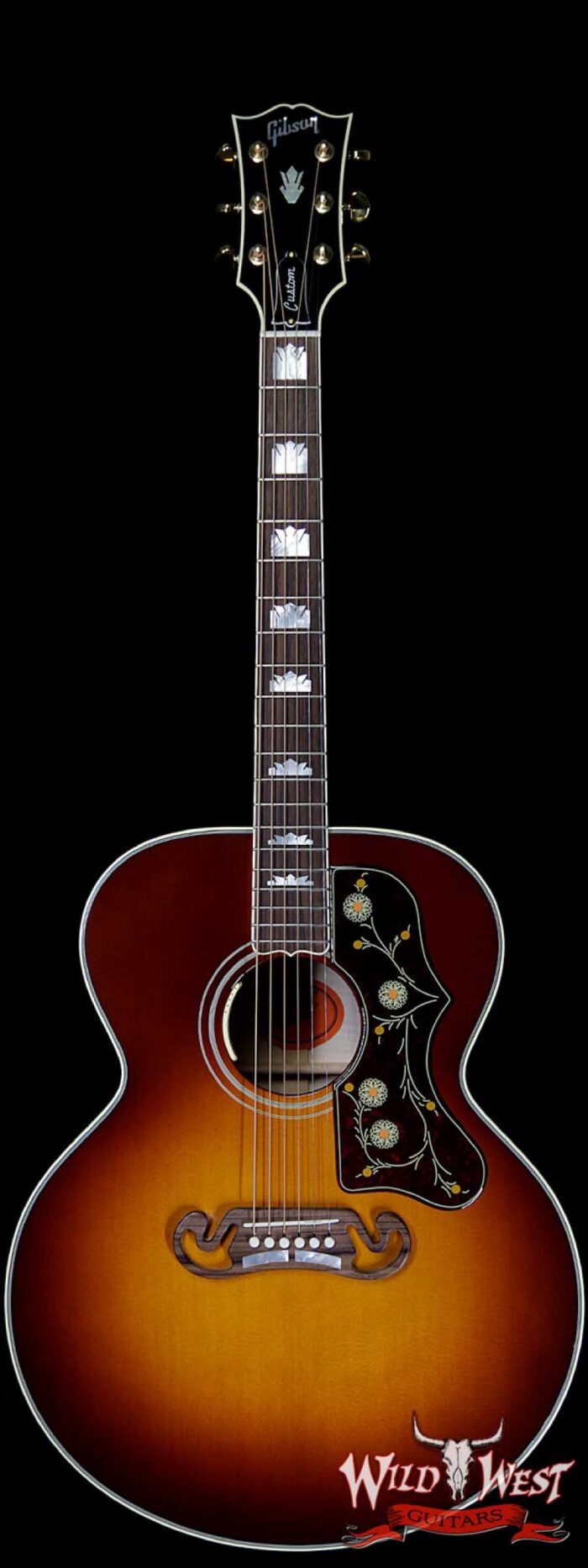 Gibson Custom Shop SJ-200 Flame Maple Side Back & Neck Rosewood