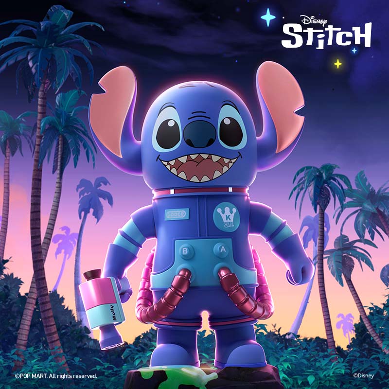 MEGA SPACE MOLLY Stitch 400% Figure – WHOOPEA