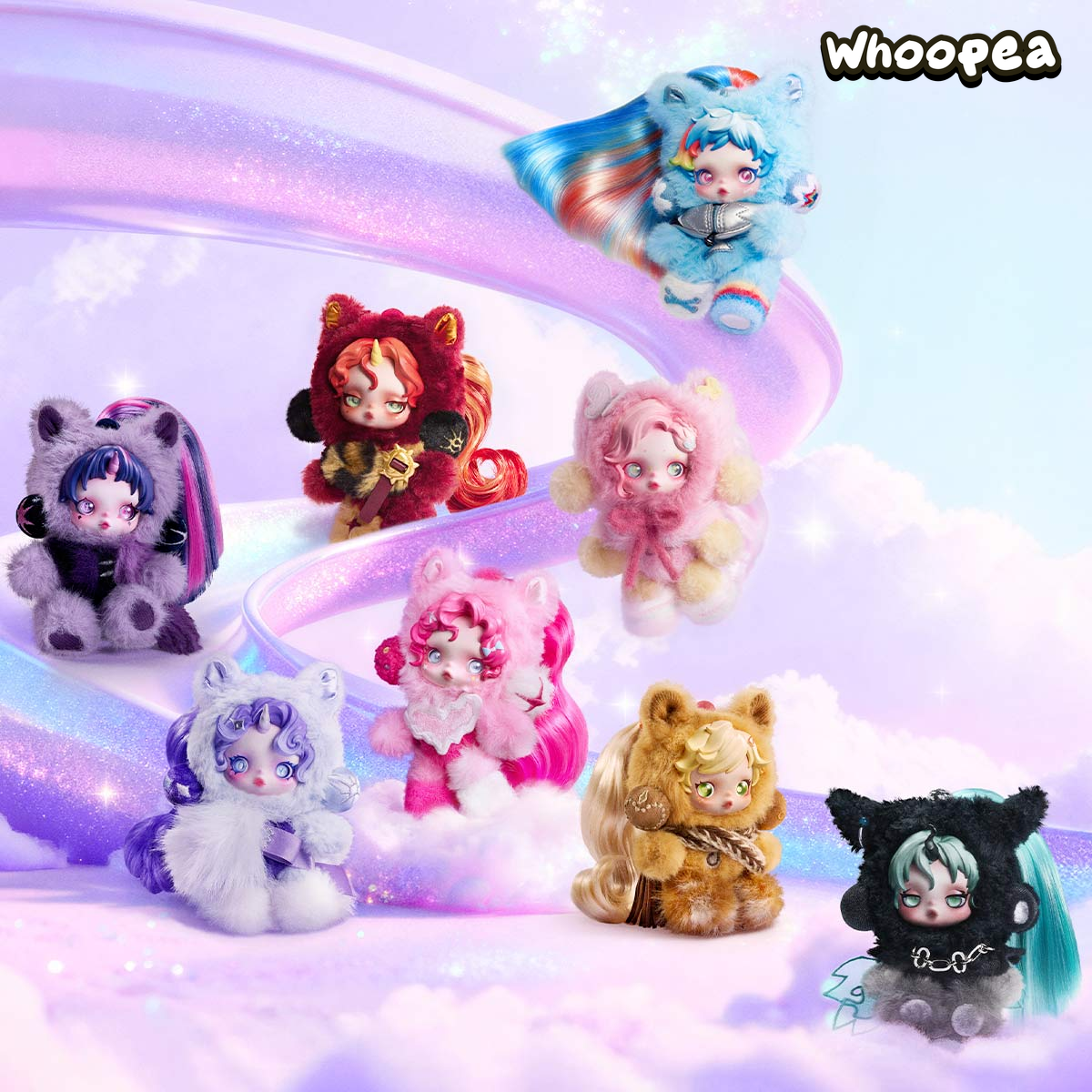 SKULLPANDA × My Little Pony Series Plush Blind Box – WHOOPEA