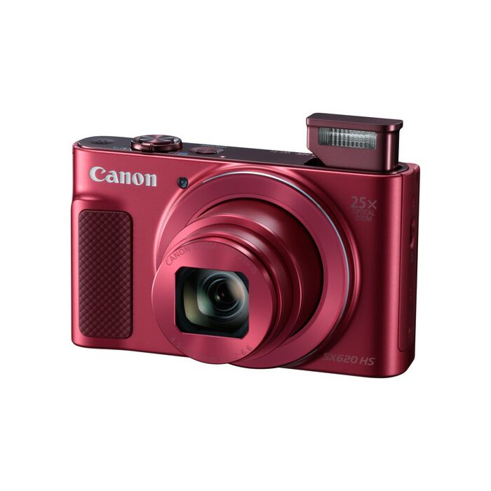 Canon - PowerShot SX620 HS Digital Point and Shoot Camera (Red