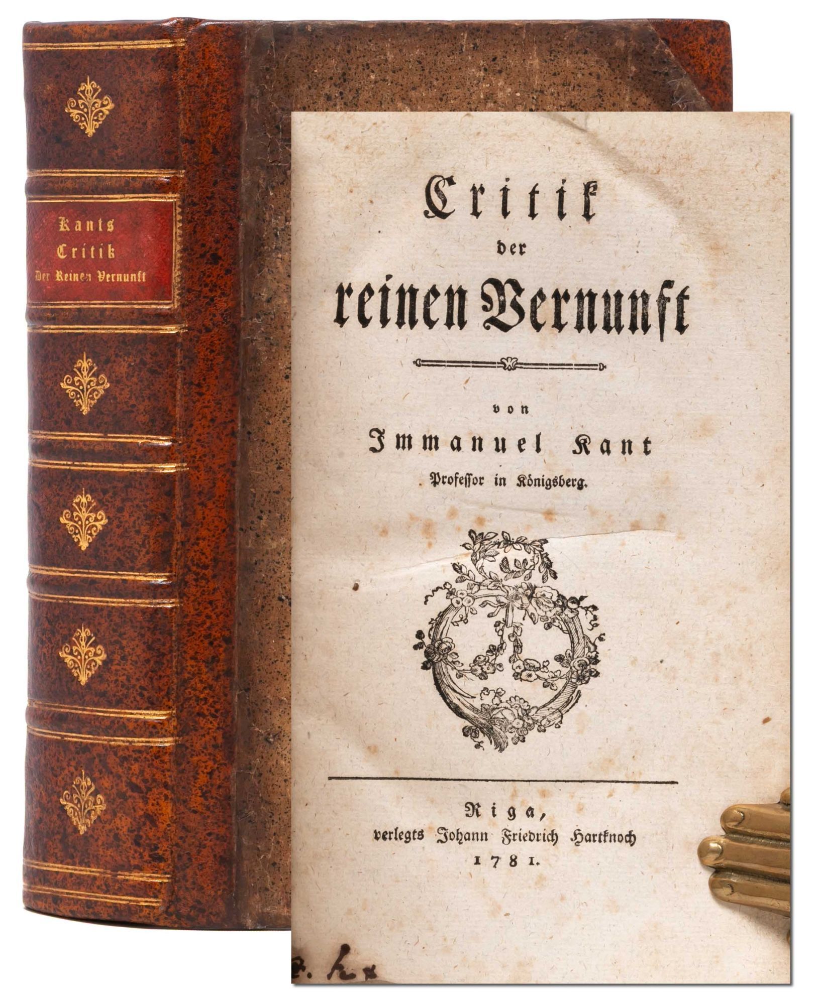 Critik der reinen Vernunft | Immanuel Kant | First edition
