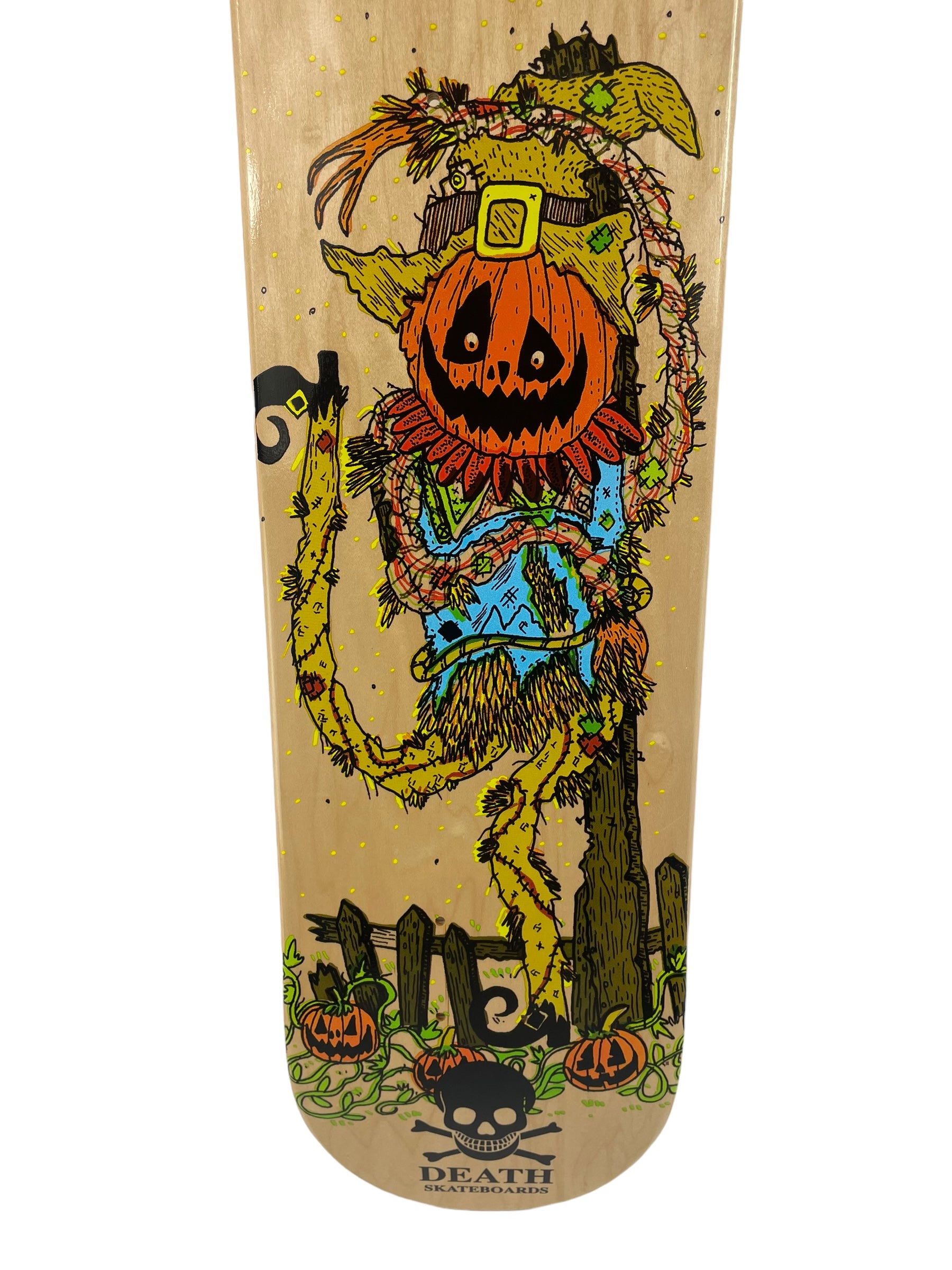 Dan Cates PUMPKIN Pro deck - Death Skateboards - choose your size