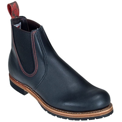 Red Wing Black Chelsea Racher Boot 2918