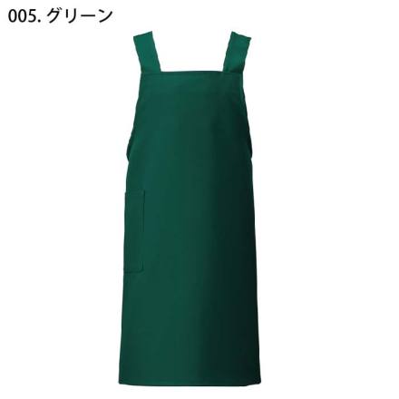 アイトス] AZ-HS2506 胸当てエプロン