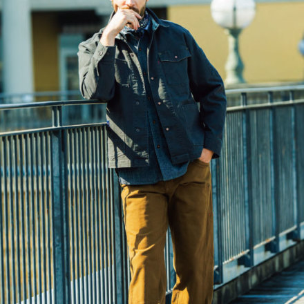 桑和 [DanD] 1472-08 カーゴパンツ（ノータック）