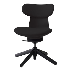 ingLIFE イングライフ／背クッションタイプ／肘なし／本体ブラック／背