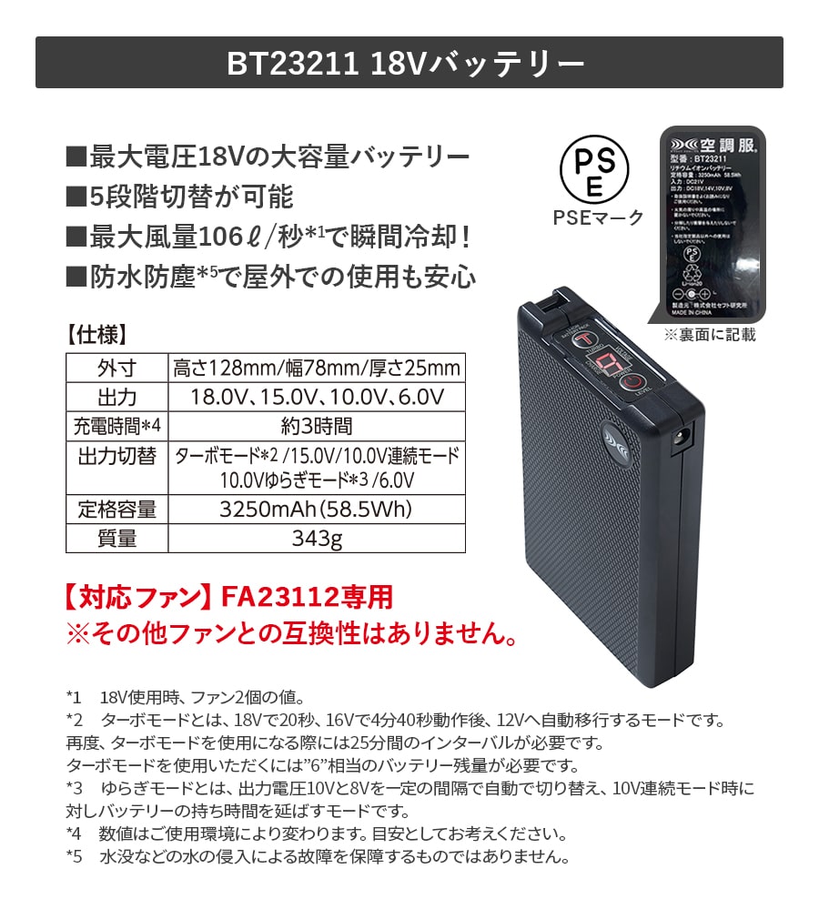 空調服®スターターキット SK23011 | WORKWEAR LAB/ワークウエア・ラボ