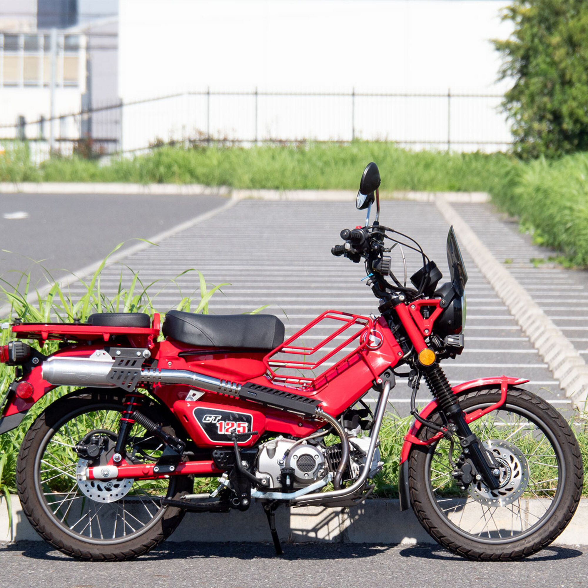 CT125ハンターカブ センターバスケットカラーバリエーション - バイク