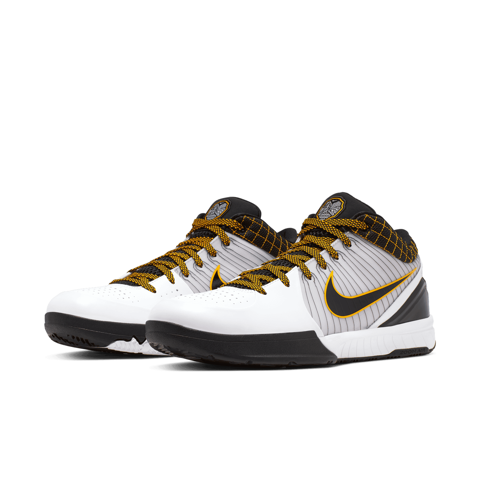Nike Kobe 4 Protro White Black Del Sol - AV6339-101