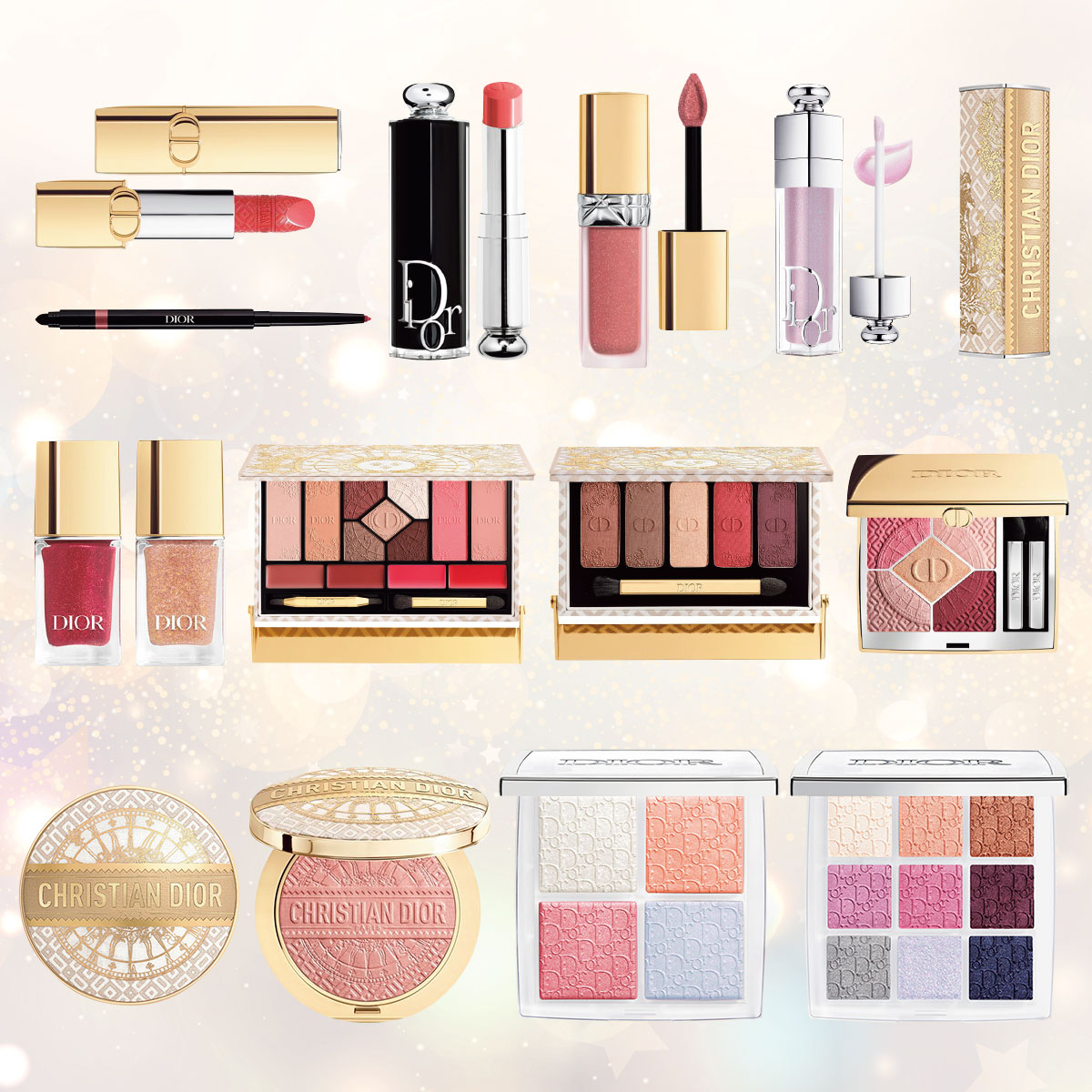 ディオール・クリスマスコフレ】ヴェルサイユの舞踏会をテーマにした