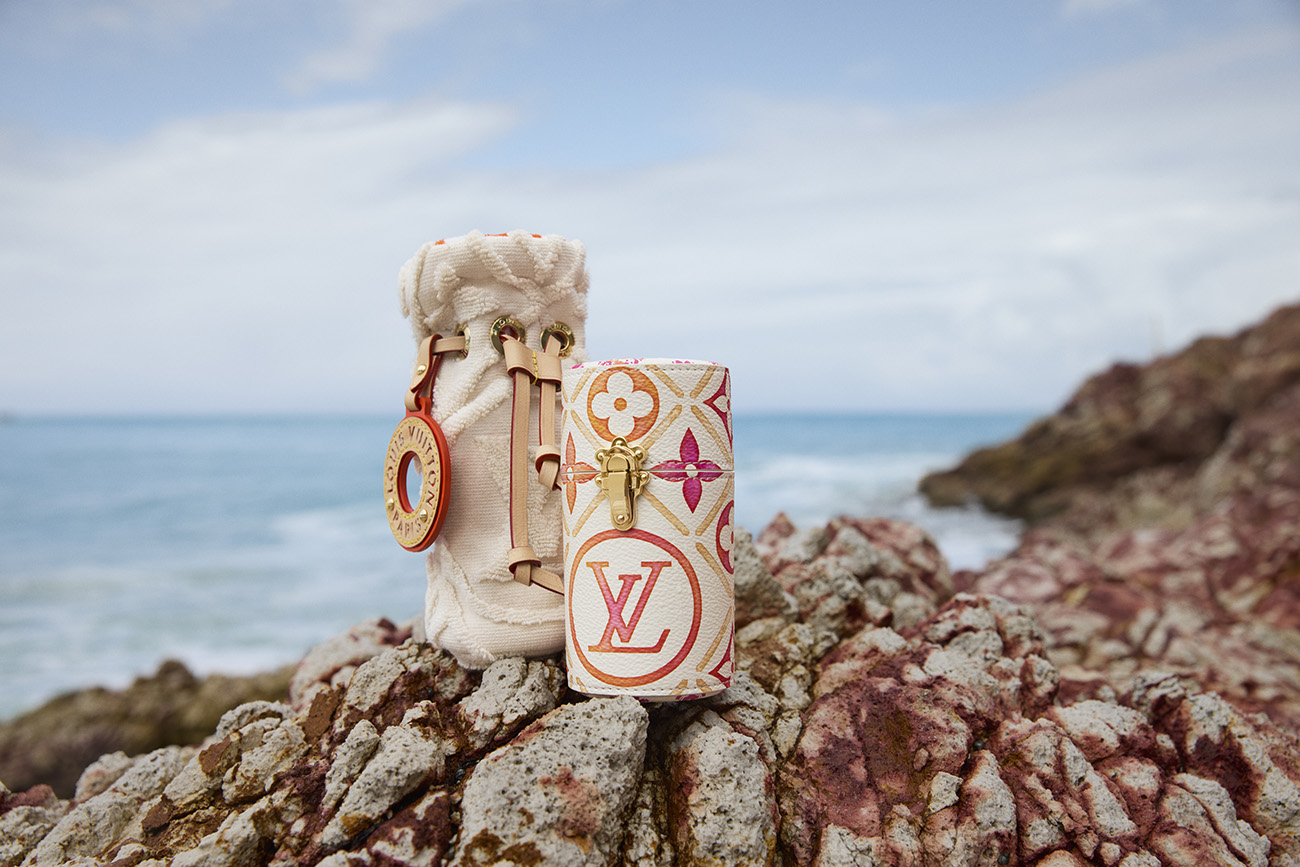 Louis Vuitton LV By the Pool Campaign Brings Tropical Swimwear: PHOTOS