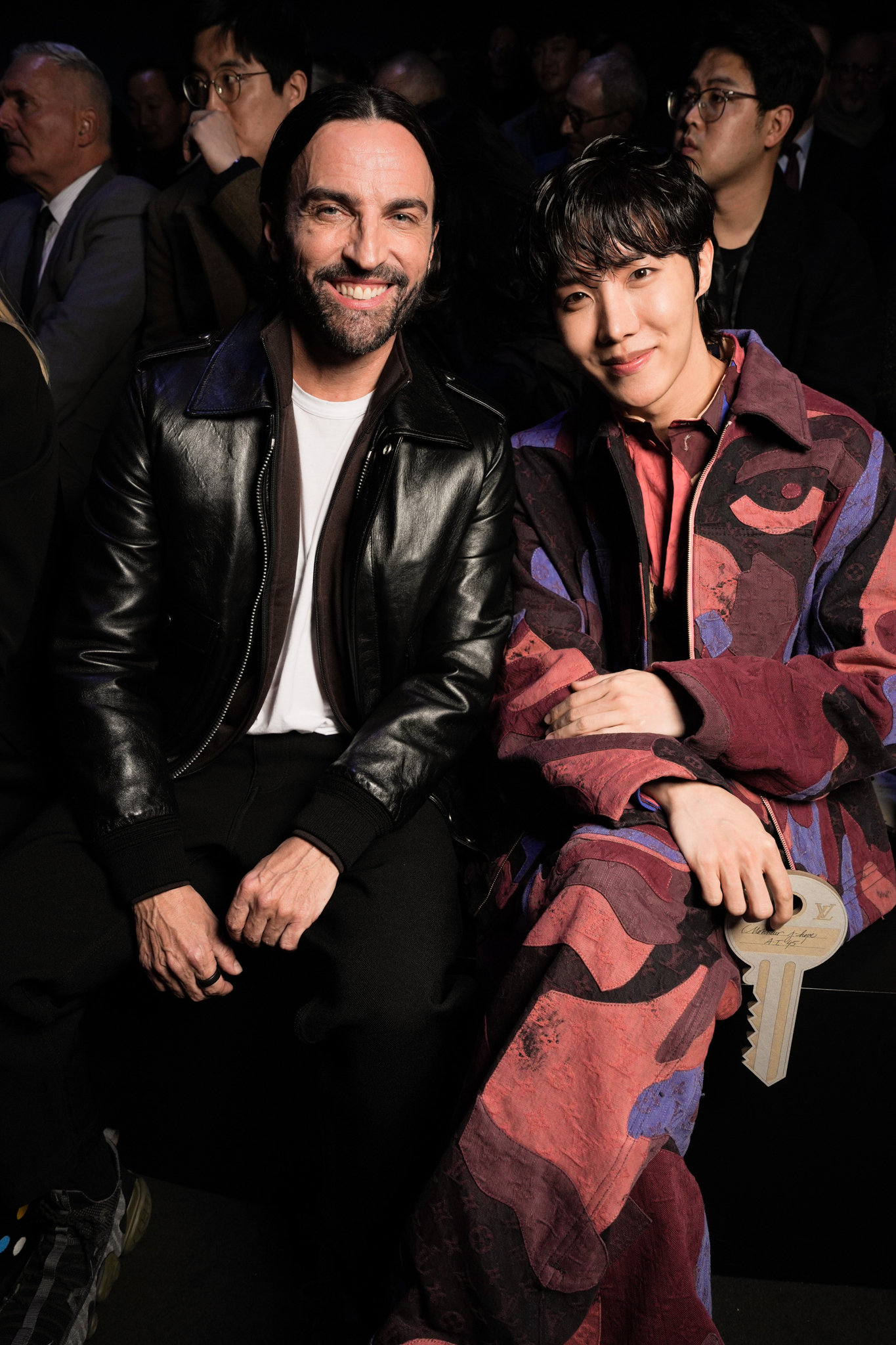 BTS' J-Hope, Jackson Wang, Usher and Tyga Take in Louis Vuitton Show