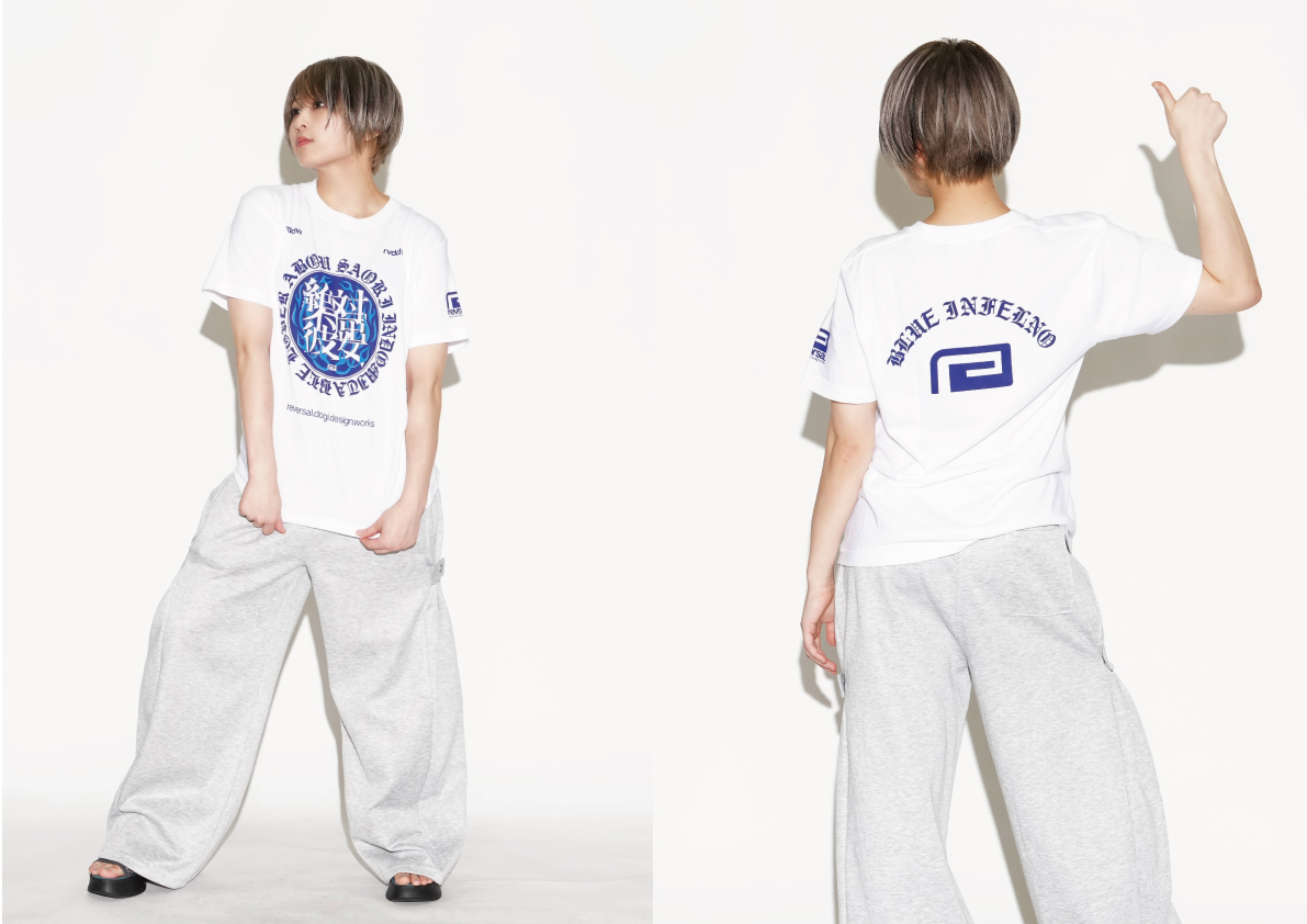 安納サオリreversal INDOMITABLE LOVER TEE XL reversal × 安納サオリ