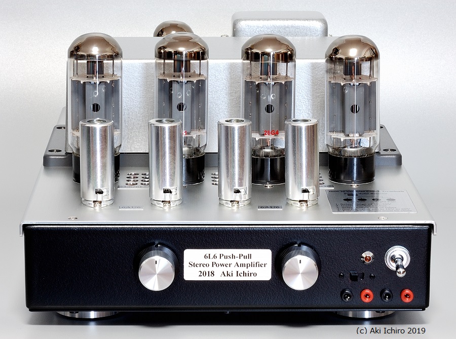 6L6/6L6GC Quad-II´型プッシュプル・パワーアンプ