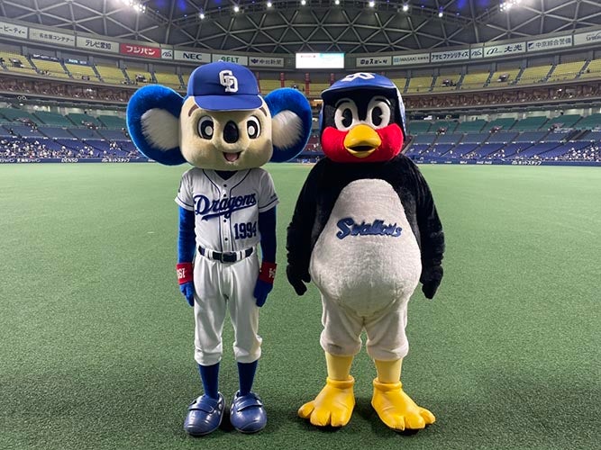 マスコット交流のお知らせ | ニュース | 東京ヤクルトスワローズ