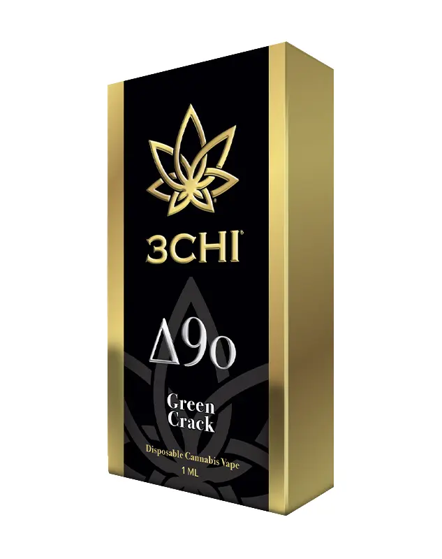 Delta 9o Green Crack Disposable Vape Pen | 3Chi Green Crack