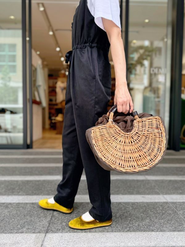 ebagos エバゴス キャンバス・扇トート