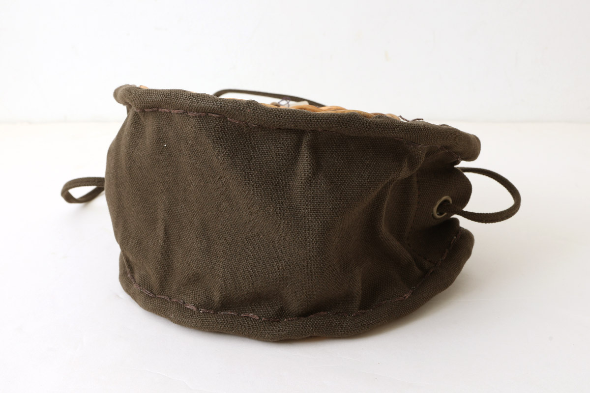 ebagos エバゴス キャンバス・扇トートミニ