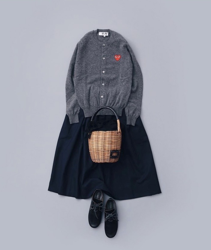 ebagos エバゴス バケツMバスケットリネンかぶせ