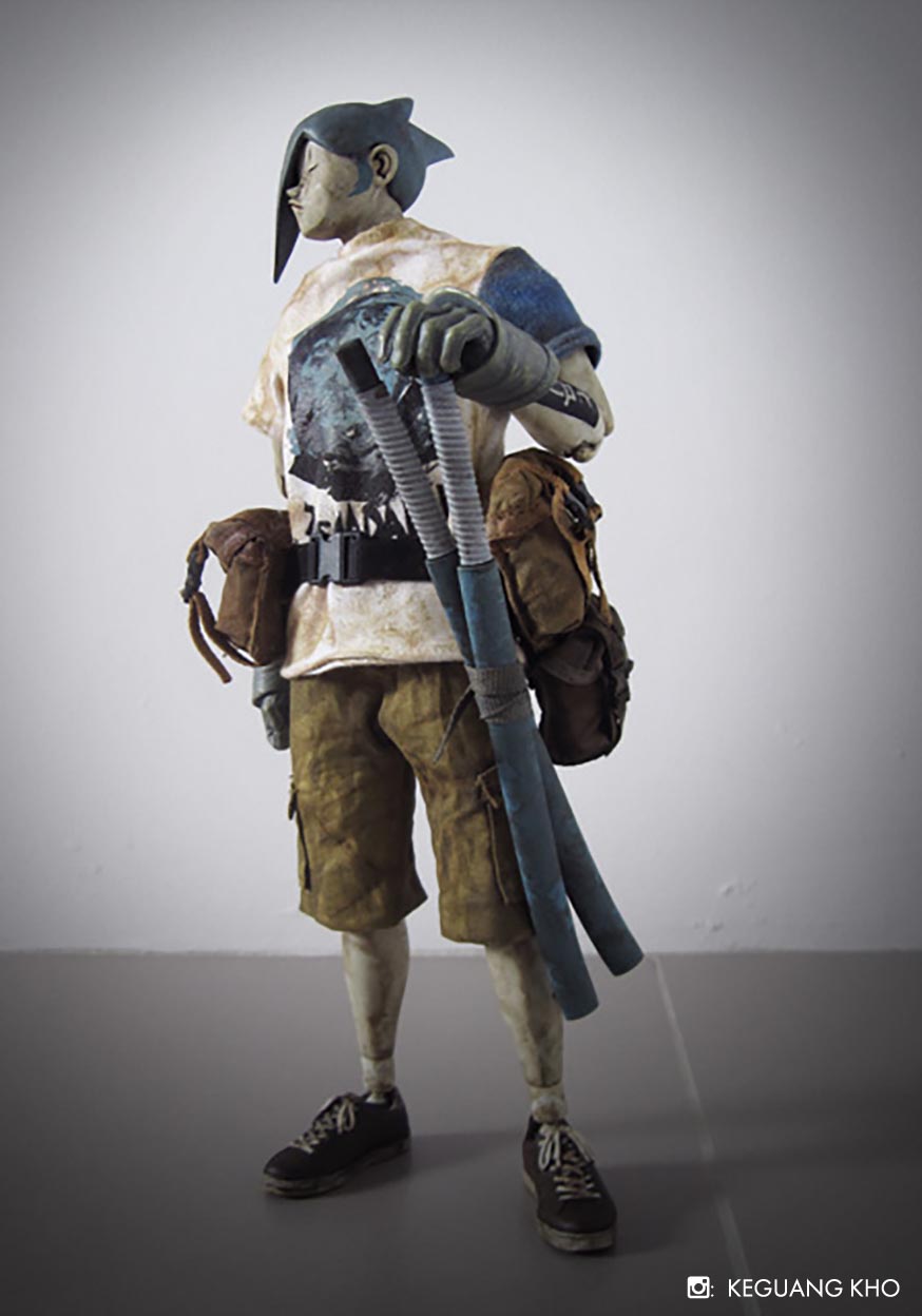 Seven Bones TK Kyoku by Ashley Wood (one sixth) toy release info