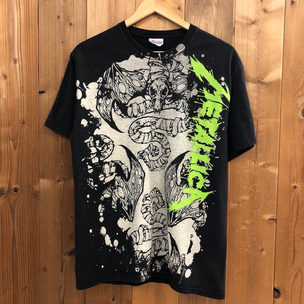 08' METALLICA PUSHEAD メタリカ バンドTシャツ バンT 半袖 カットソー