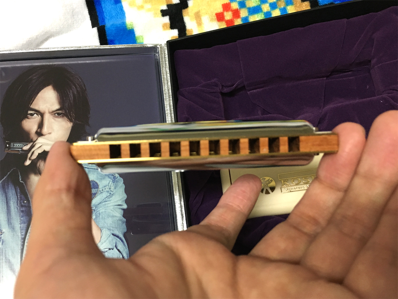 稲葉浩志シグネチャーモデルハーモニカ「Koshi Inaba Signature Blues