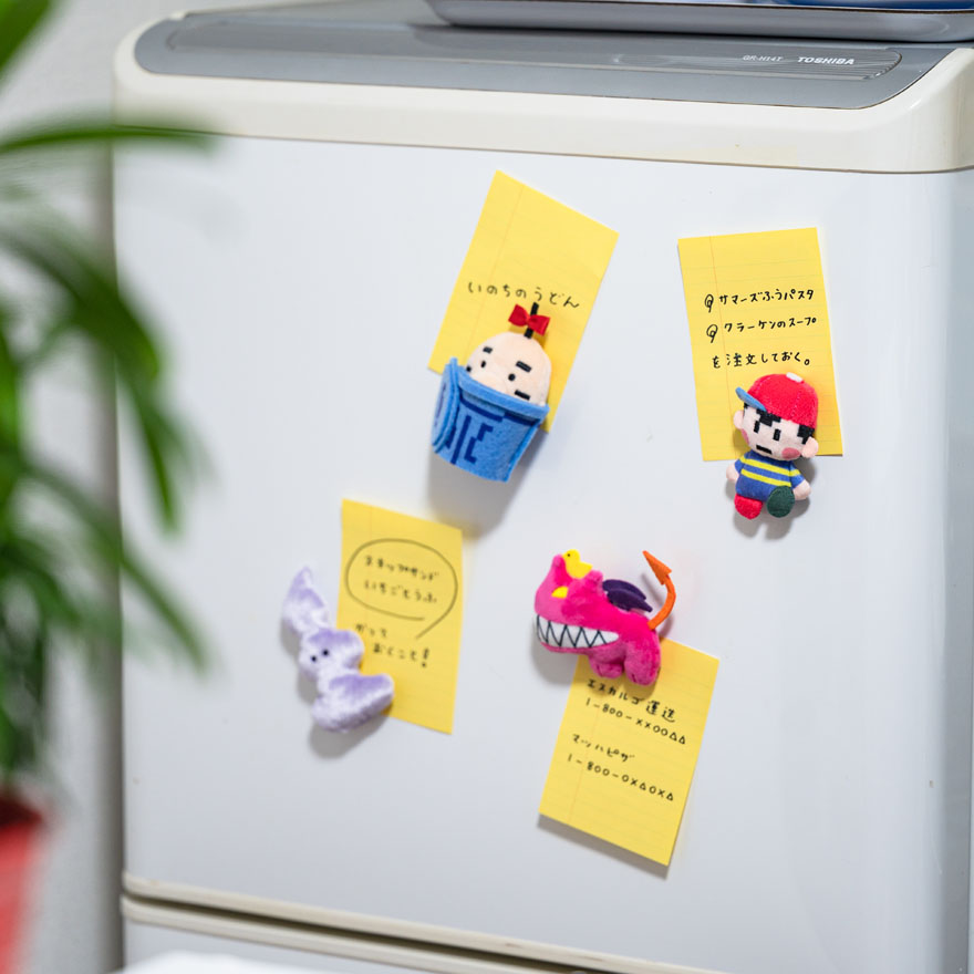 MOTHER』マグネットマスコット第2弾 - ほぼ日MOTHERプロジェクト - ほぼ日