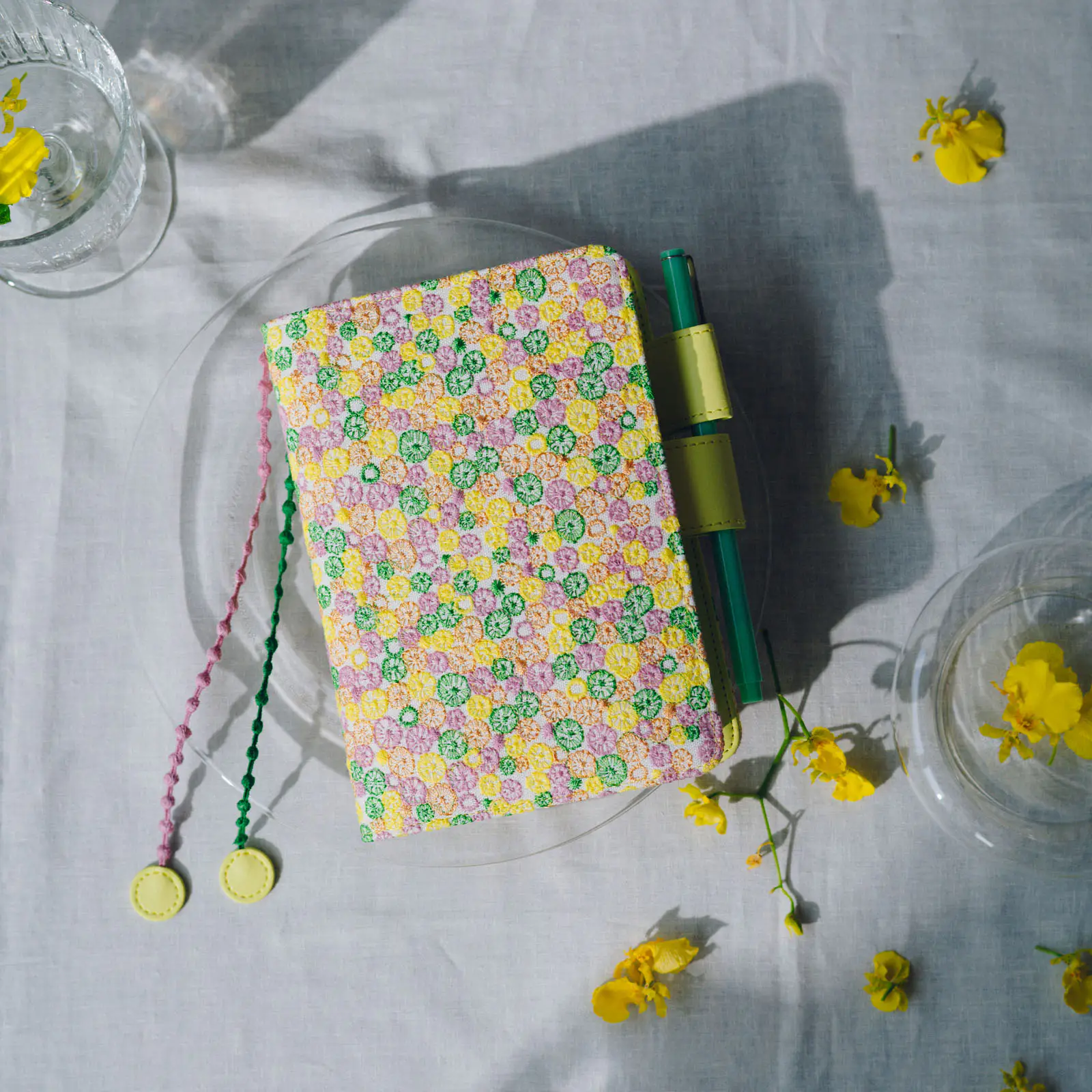 ミナ ペルホネン / skyful（yellow） ［オリジナルサイズ（A6